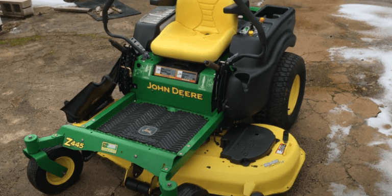 Problems Associated with John Deere z445 Mower