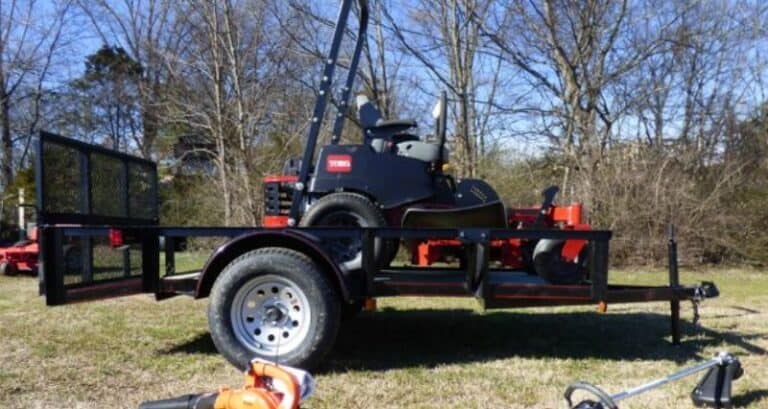 A Trailer Size Guide for a 48-Inch Lawn Mower