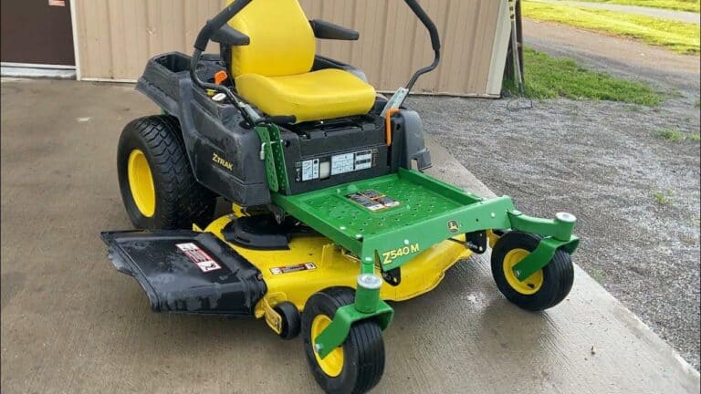 Common Problems Associated with the John Deere Z540M